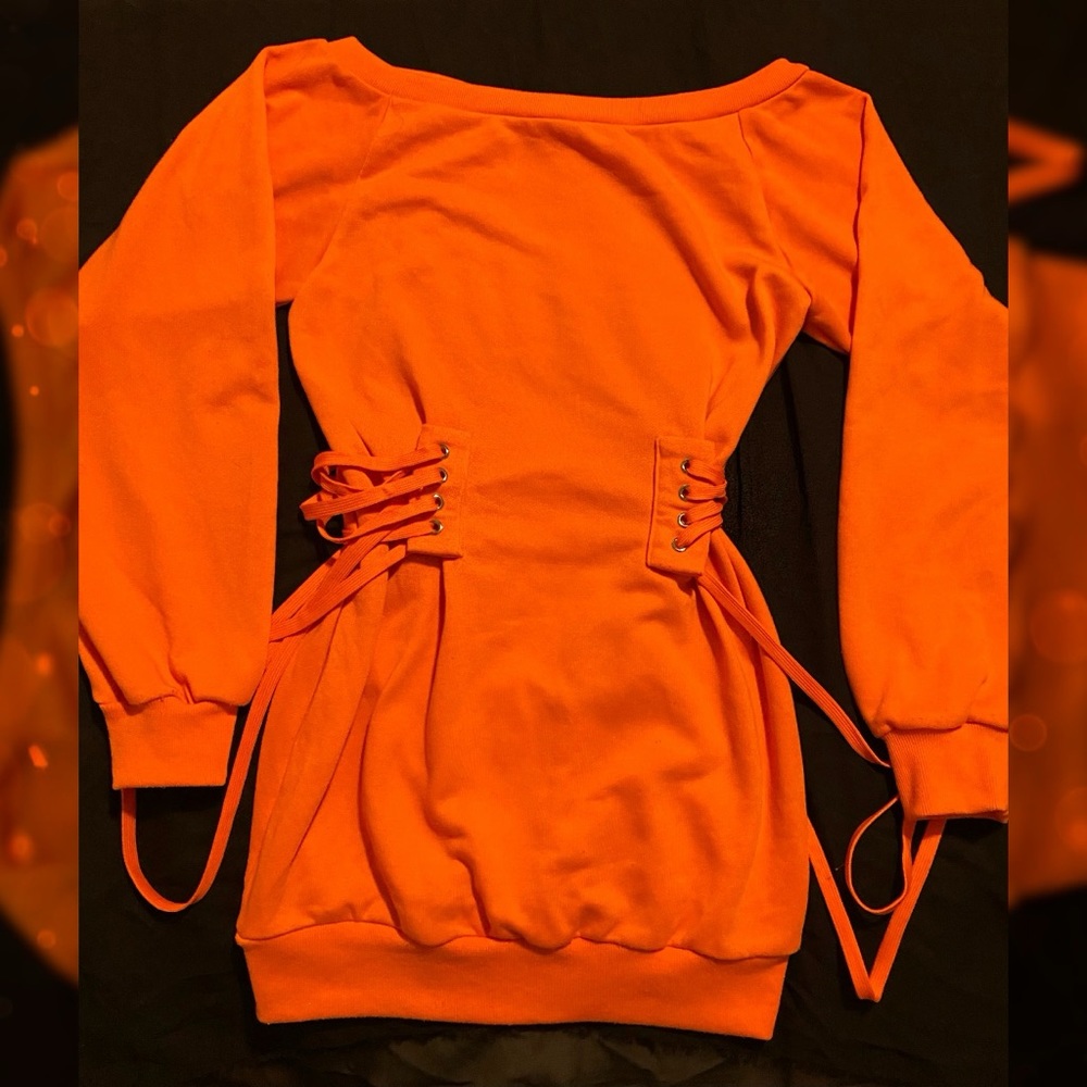 FASHION NOVA “Rise & Grind” corset dress